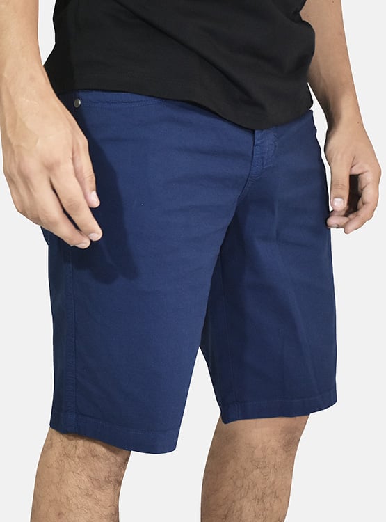 SHORT DRILL CLASICO YONISTERS CLOTHING AZUL - 1