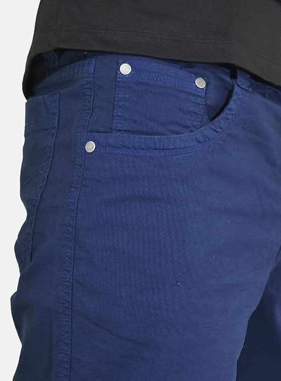 SHORT DRILL CLASICO YONISTERS CLOTHING AZUL - 4