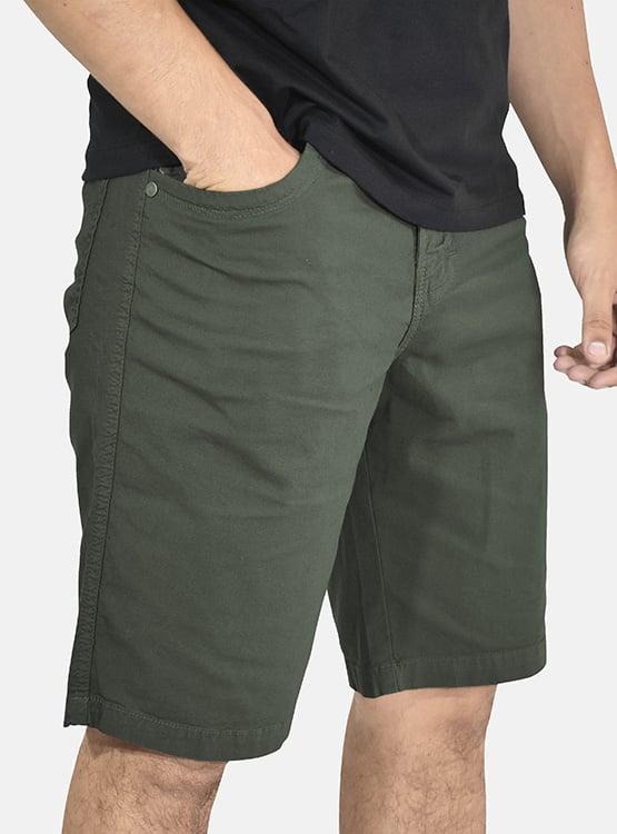 SHORT DRILL CLASICO YONISTERS CLOTHING VERDE - 1
