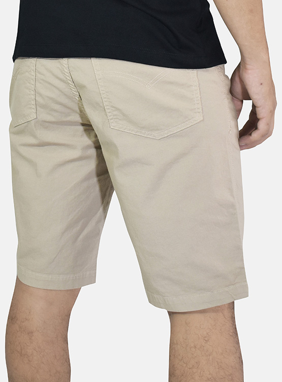SHORT DRILL CLASICO YONISTERS CLOTHING BEIGE - 5