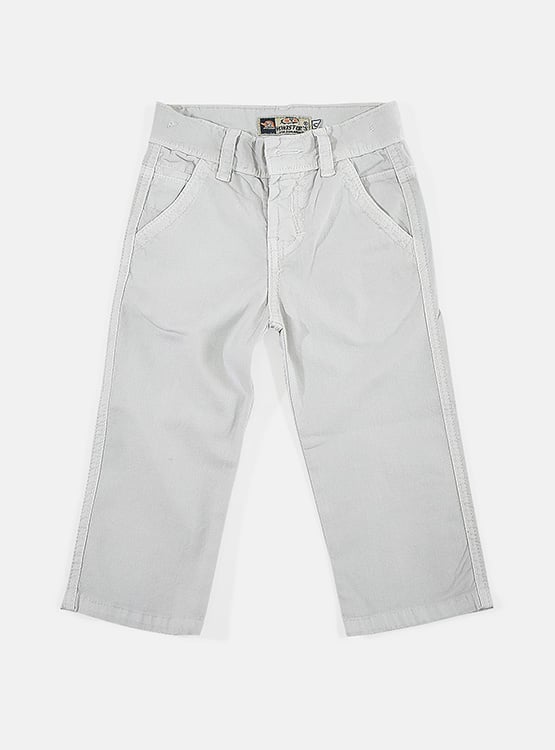 PANTALÓN NIÑO YONISTERS SEMIPITILLO STRETCH KIDS DRILL BEIGE - 1