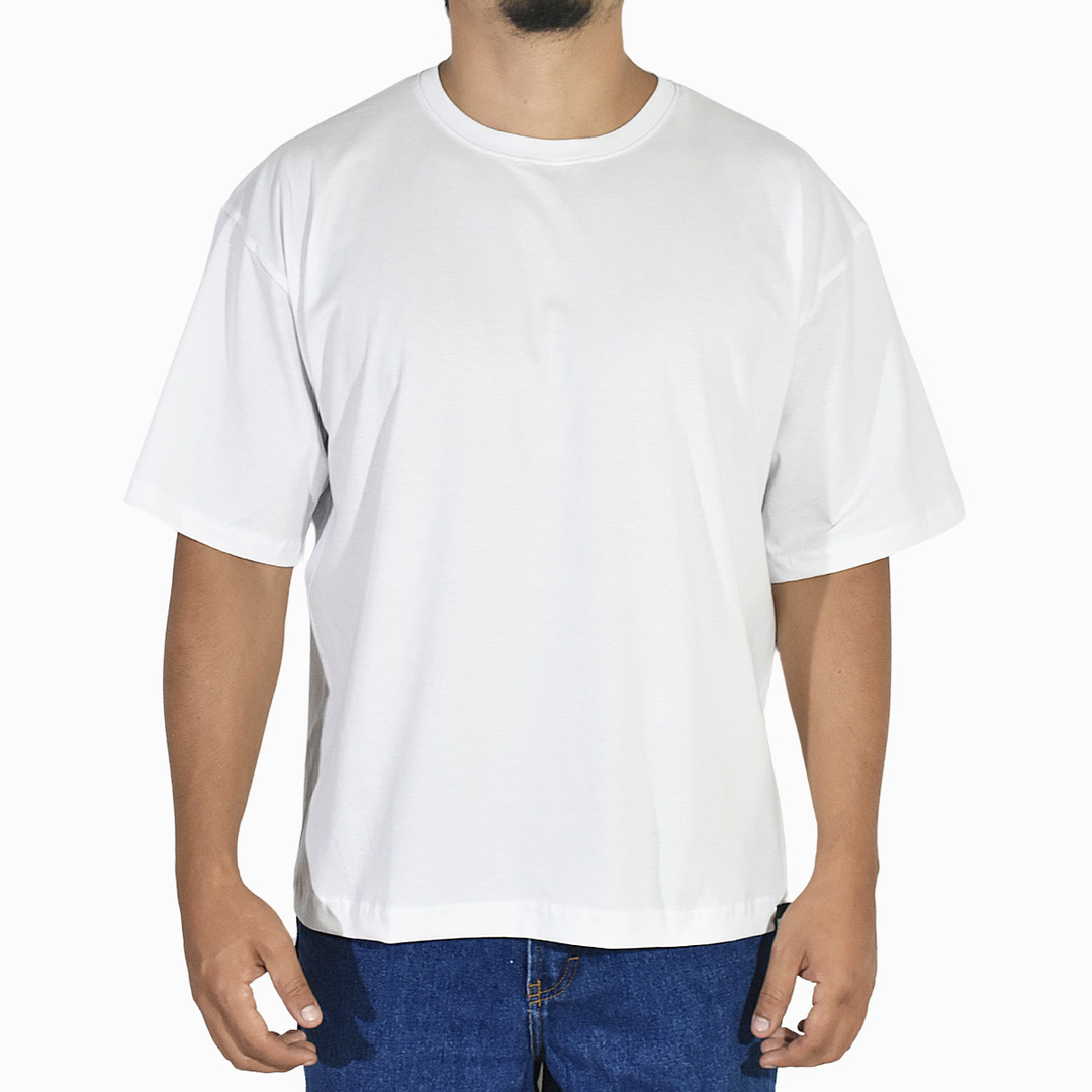 POLO BOXY FIT DE ALGODÓN YONISTERS CLOTHING BLANCO - 1