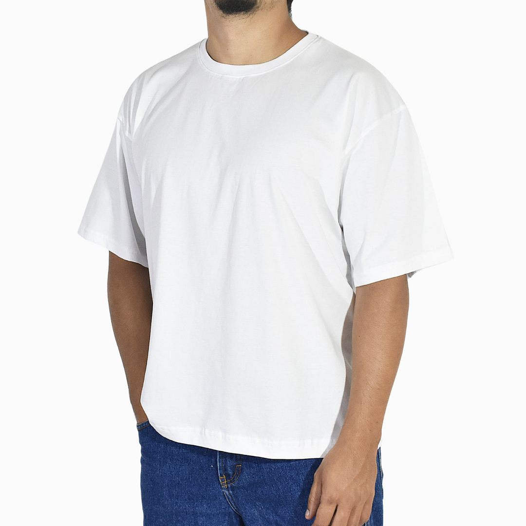 POLO BOXY FIT DE ALGODÓN YONISTERS CLOTHING BLANCO - 3