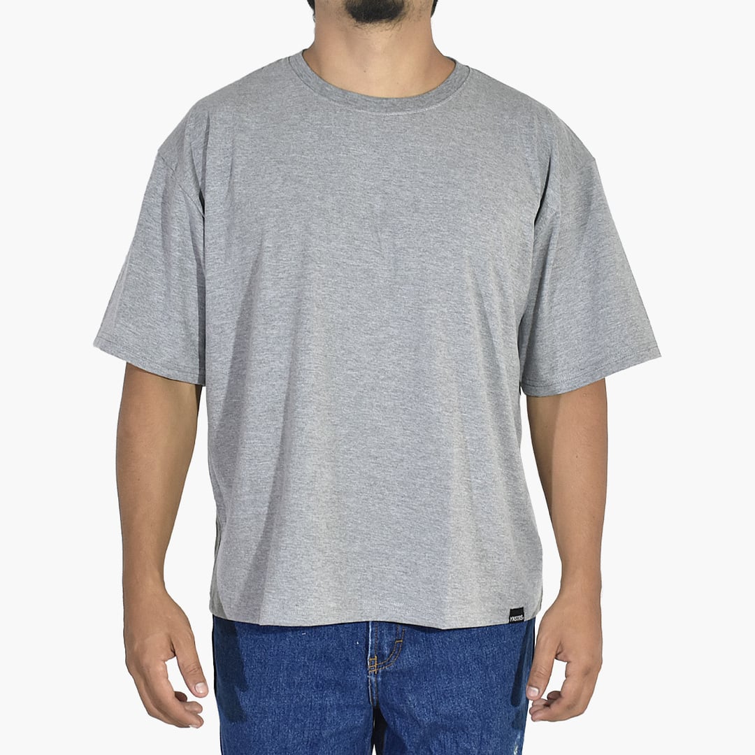 POLO OVERSIZE DE ALGODÓN YONISTERS CLOTHING MELANGE - 1