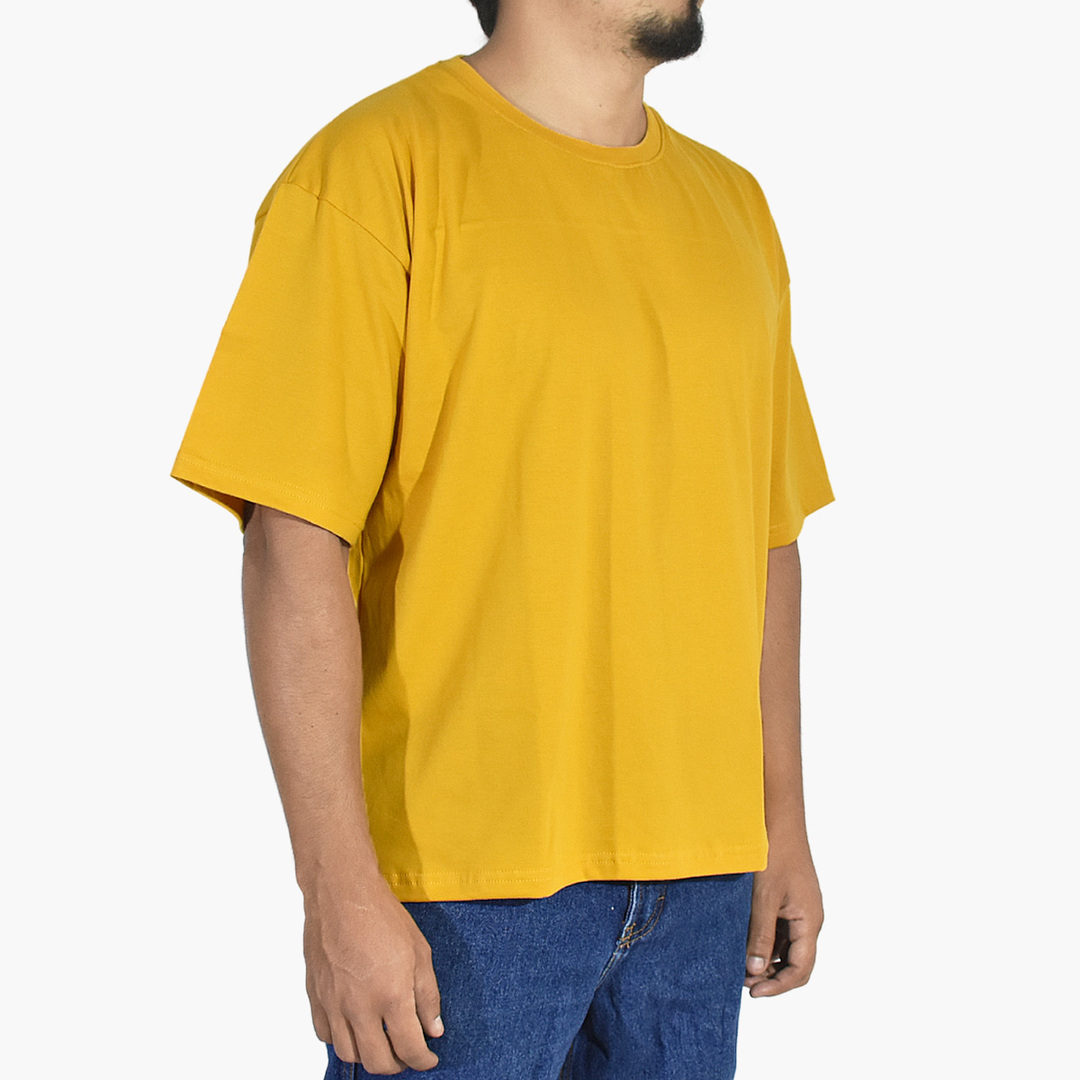 POLO OVERSIZE DE ALGODÓN YONISTERS CLOTHING AMARILLO - 2
