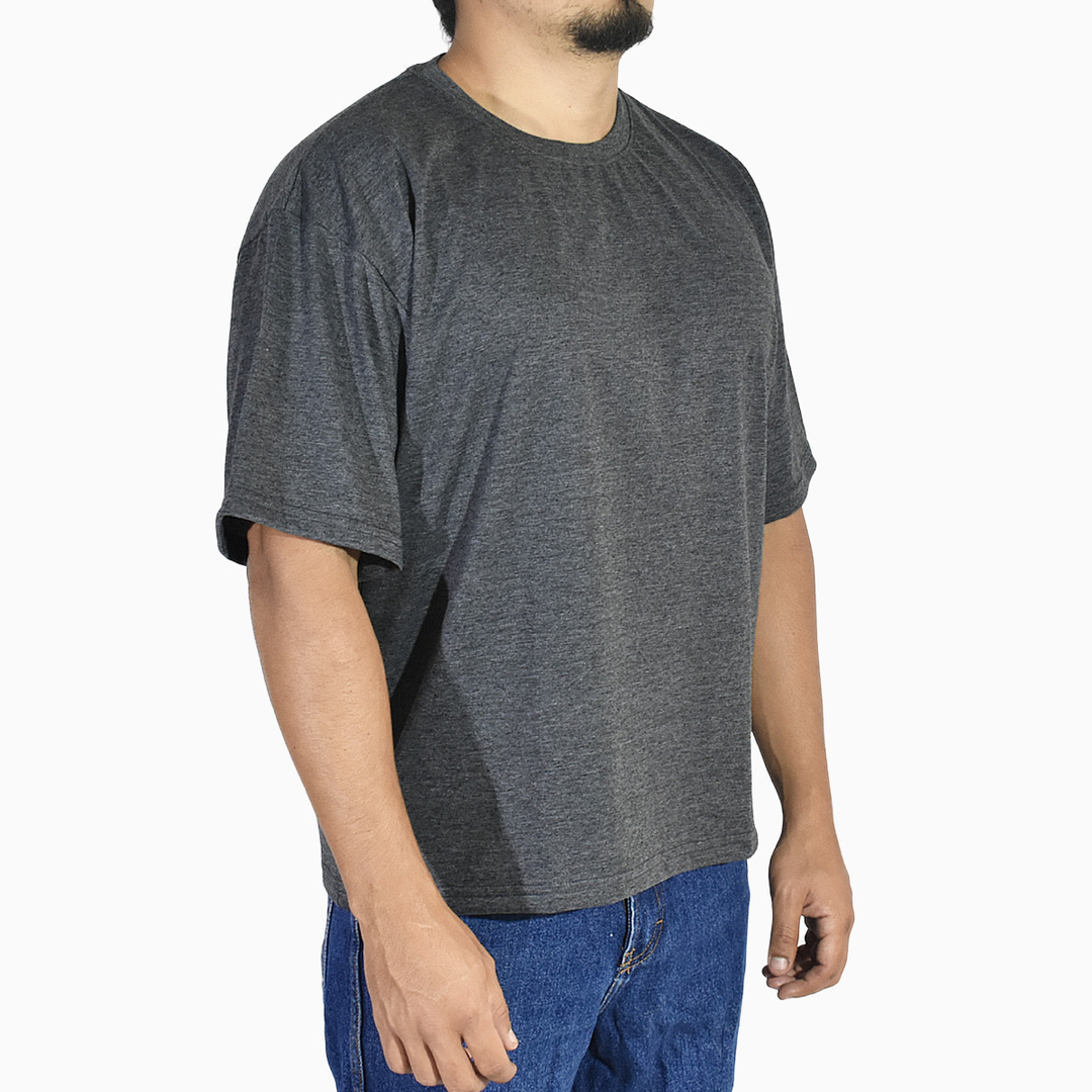 POLO OVERSIZE DE ALGODÓN YONISTERS CLOTHING CHARCOAL - 2