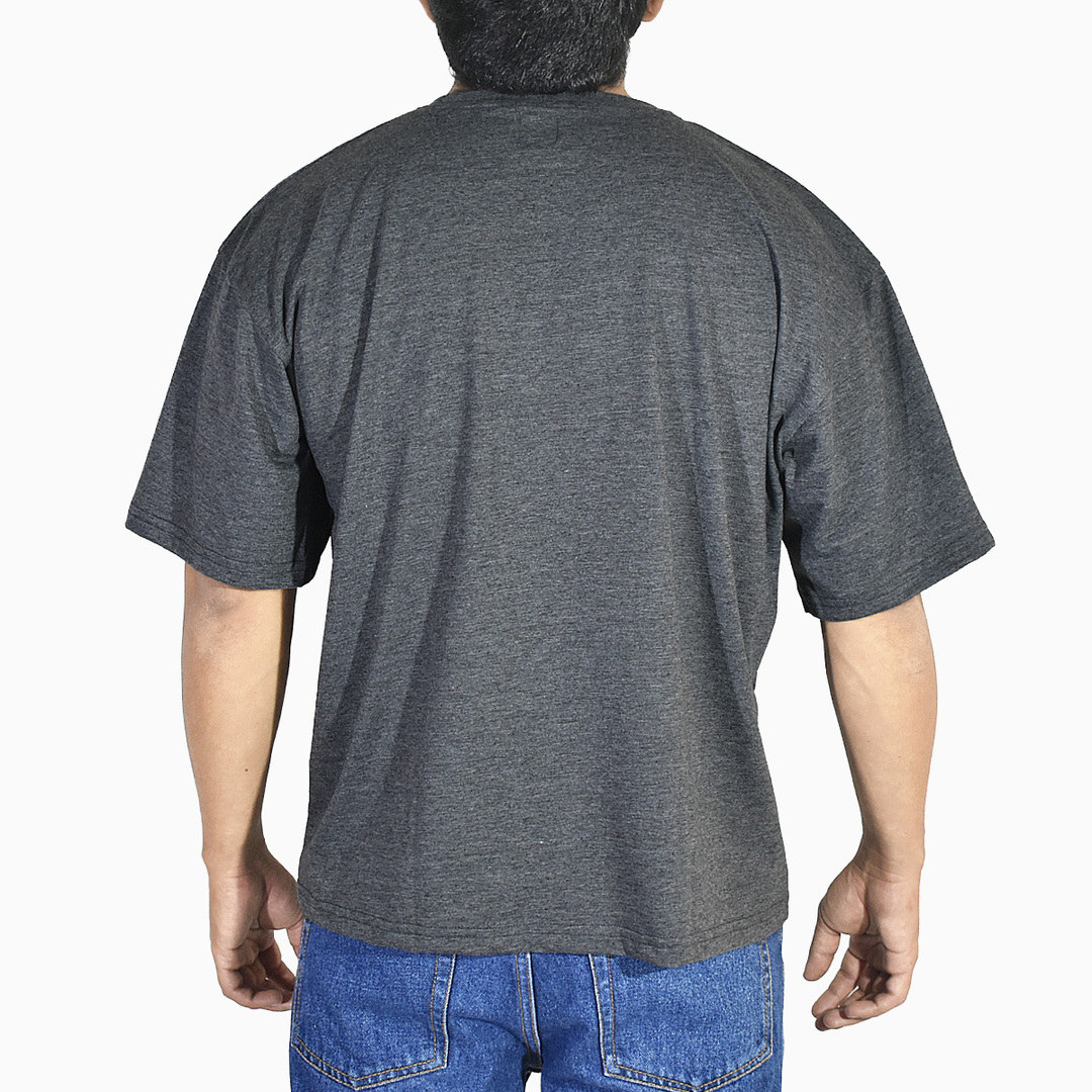 POLO OVERSIZE DE ALGODÓN YONISTERS CLOTHING CHARCOAL - 5