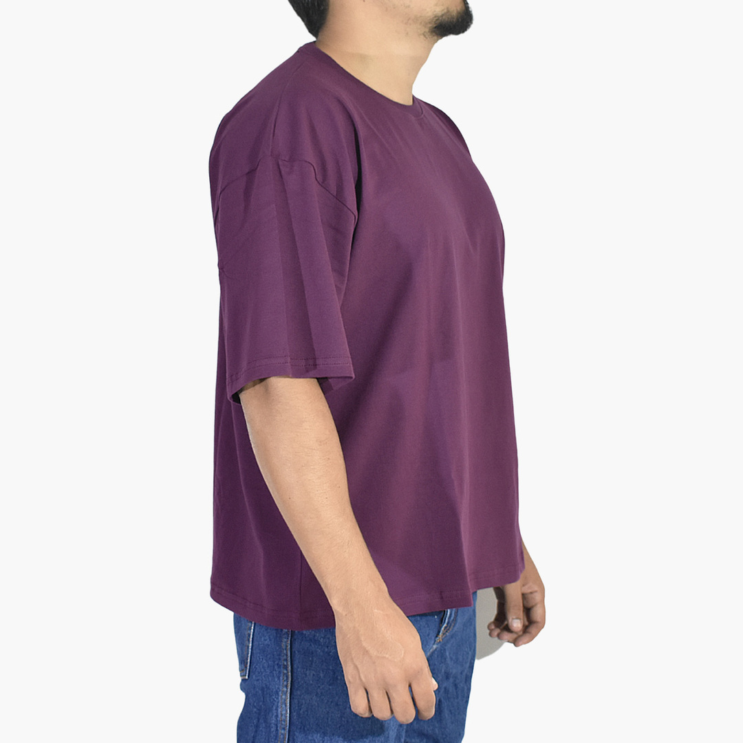 POLO OVERSIZE DE ALGODÓN YONISTERS CLOTHING MORADO - 3