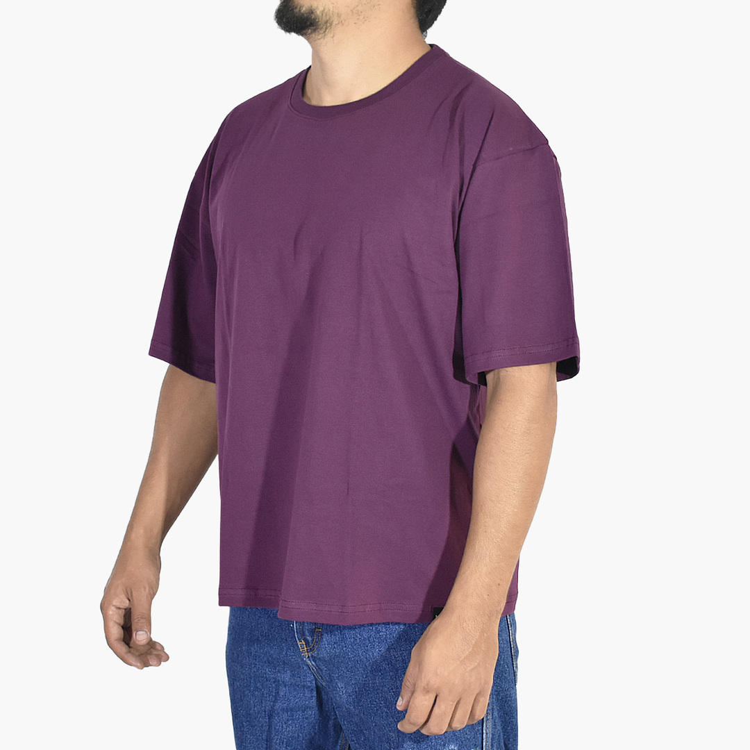 POLO OVERSIZE DE ALGODÓN YONISTERS CLOTHING MORADO - 4