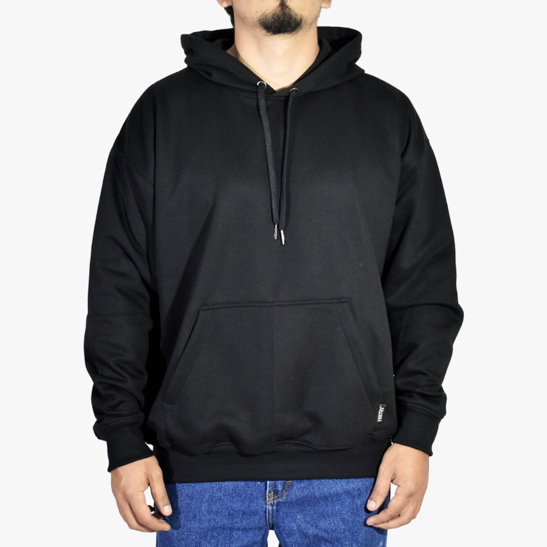 POLERA OVERSIZE DE ALGODÓN YONISTERS CLOTHING NEGRO - 1