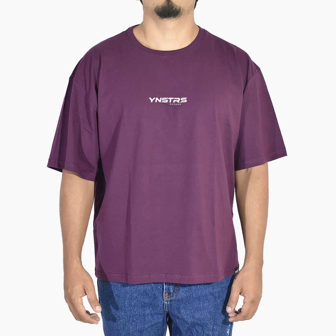 POLO OVERSIZE DE ALGODÓN MORADO DODGE YONISTERS CLOTHING - 2
