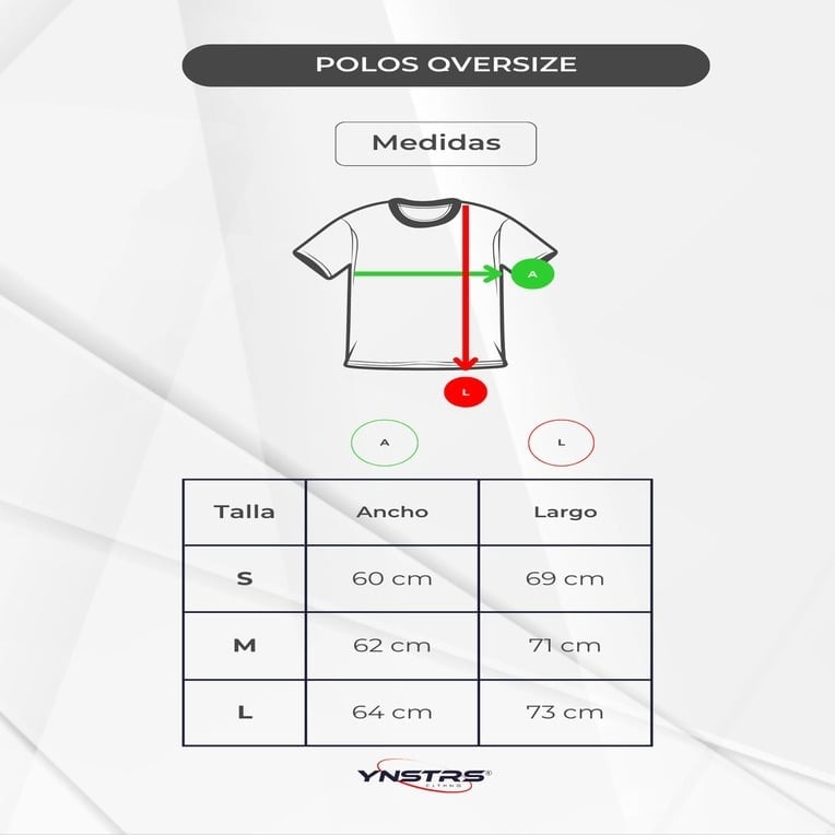 POLO OVERSIZE DE ALGODÓN CHARCOAL FERRARI YONISTERS CLOTHING - 3