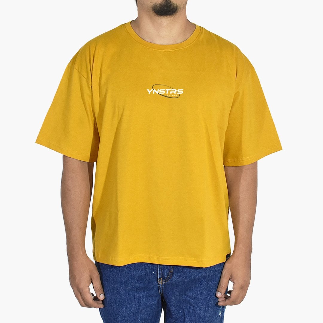 POLO OVERSIZE DE ALGODÓN AMARILLO DELOREAN YONISTERS CLOTHING - 2