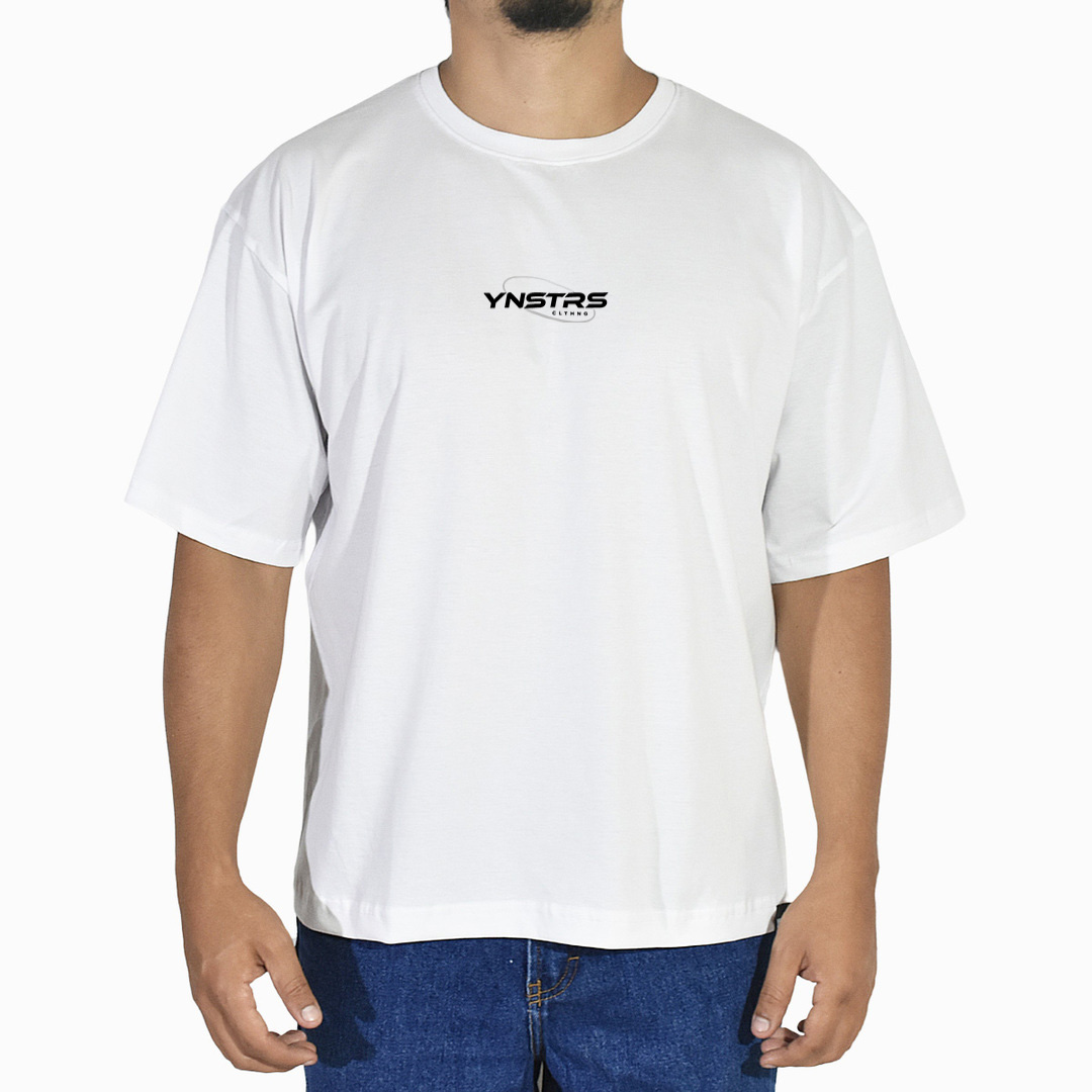 POLO OVERSIZE DE ALGODÓN BLANCO CAMARO YONISTERS CLOTHING - 2