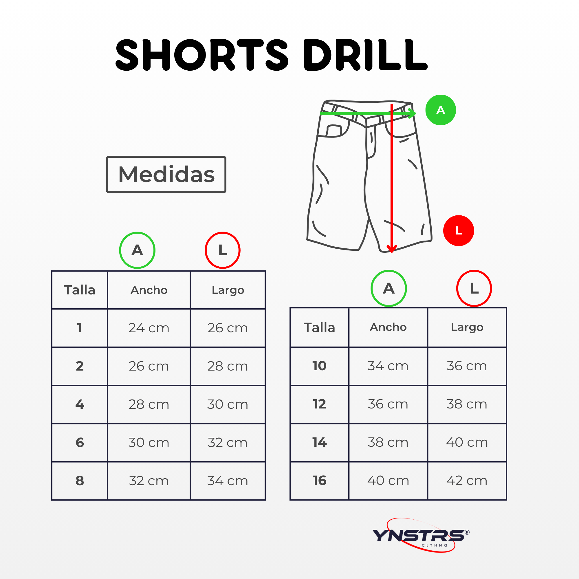 SHORT NIÑO CASUAL ALGODÓN DRILL TAFETA MARRÓN YONISTERS CLOTHING - 6