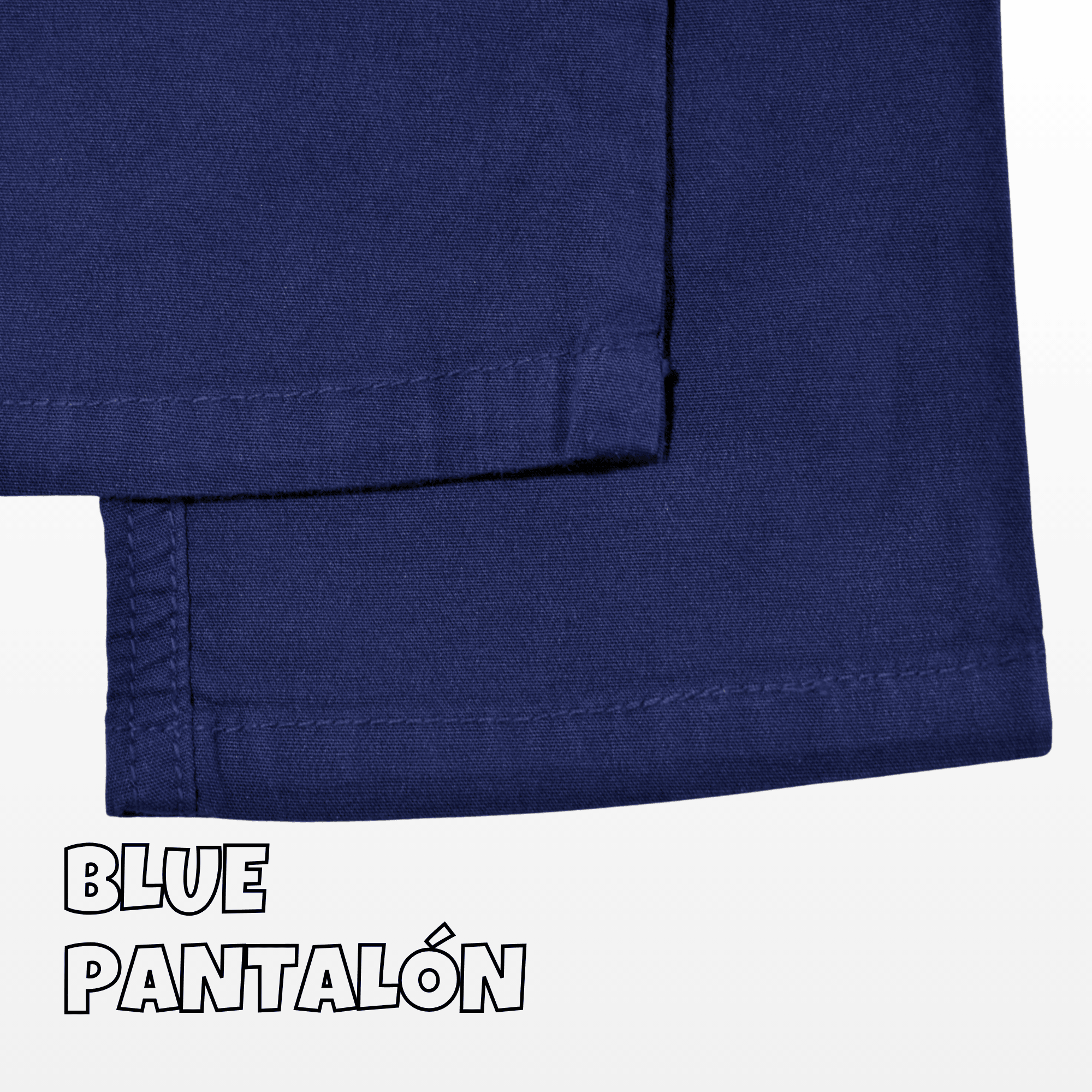 PANTALÓN NIÑO CASUAL ALGODÓN DRILL TAFETA AZUL YONISTERS CLOTHING - 5