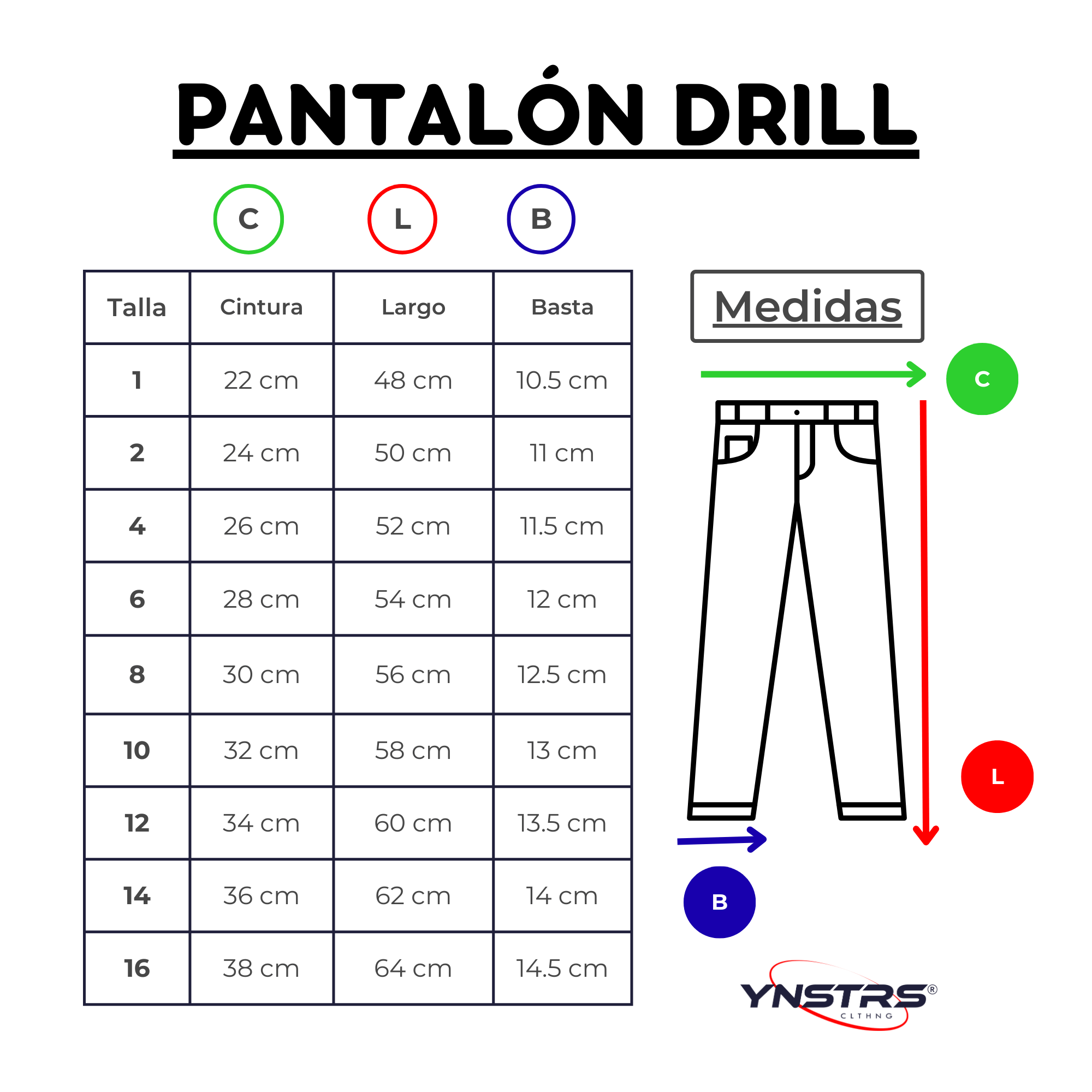PANTALÓN NIÑO CASUAL ALGODÓN DRILL TAFETA BEIGE YONISTERS CLOTHING - 6