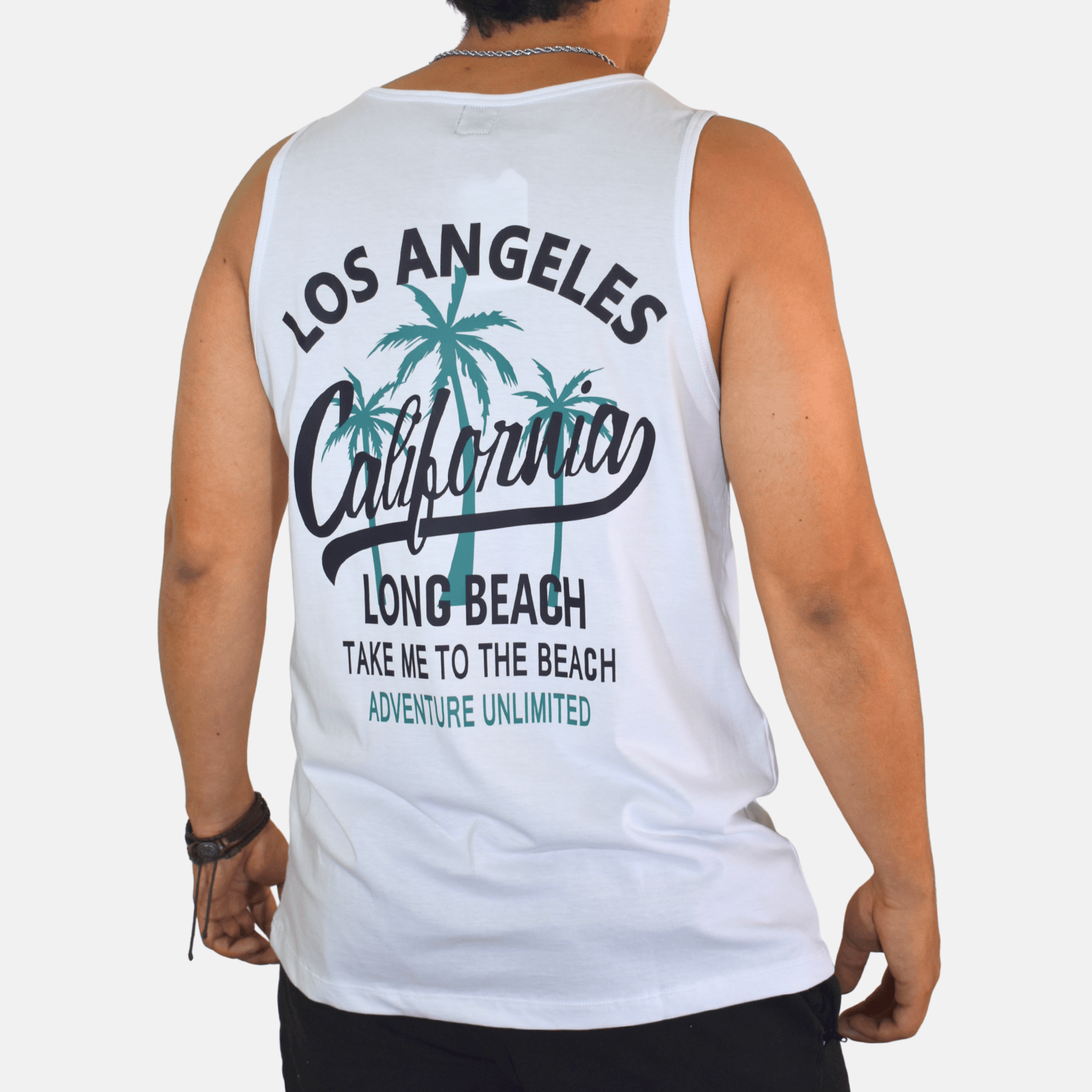 BIVIDI ALGODÓN CASUAL BÁSICO BLANCO CALIFORNIA YONISTERS CLOTHING - 3
