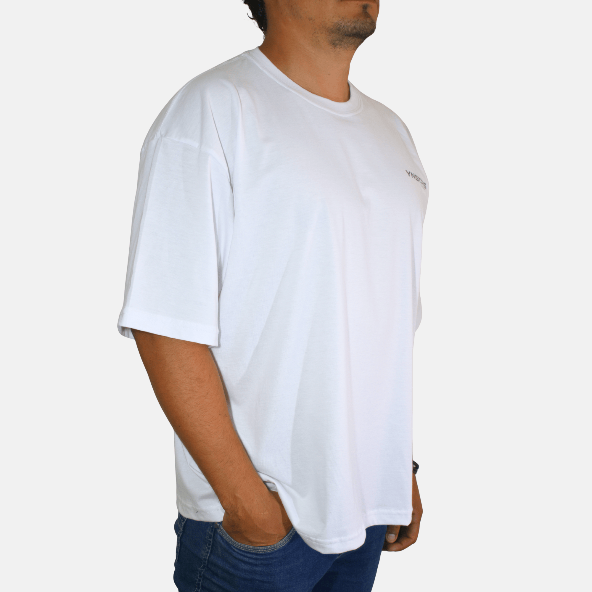POLO OCERSIZE ALGODÓN SUPERIOR WORLD BLANCO YONISTERS CLOTHING - 5