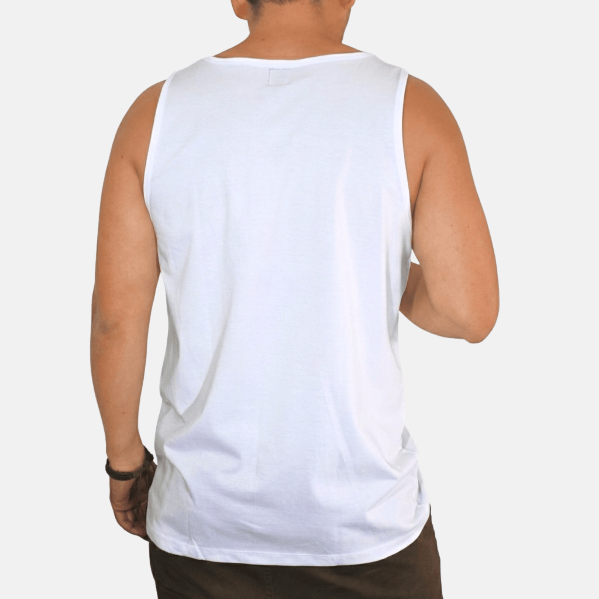 BIVIDI CLÁSICO CASUAL 100% ALGODÓN BLANCO HOMBRE YONISTERS CLOTHING - 2