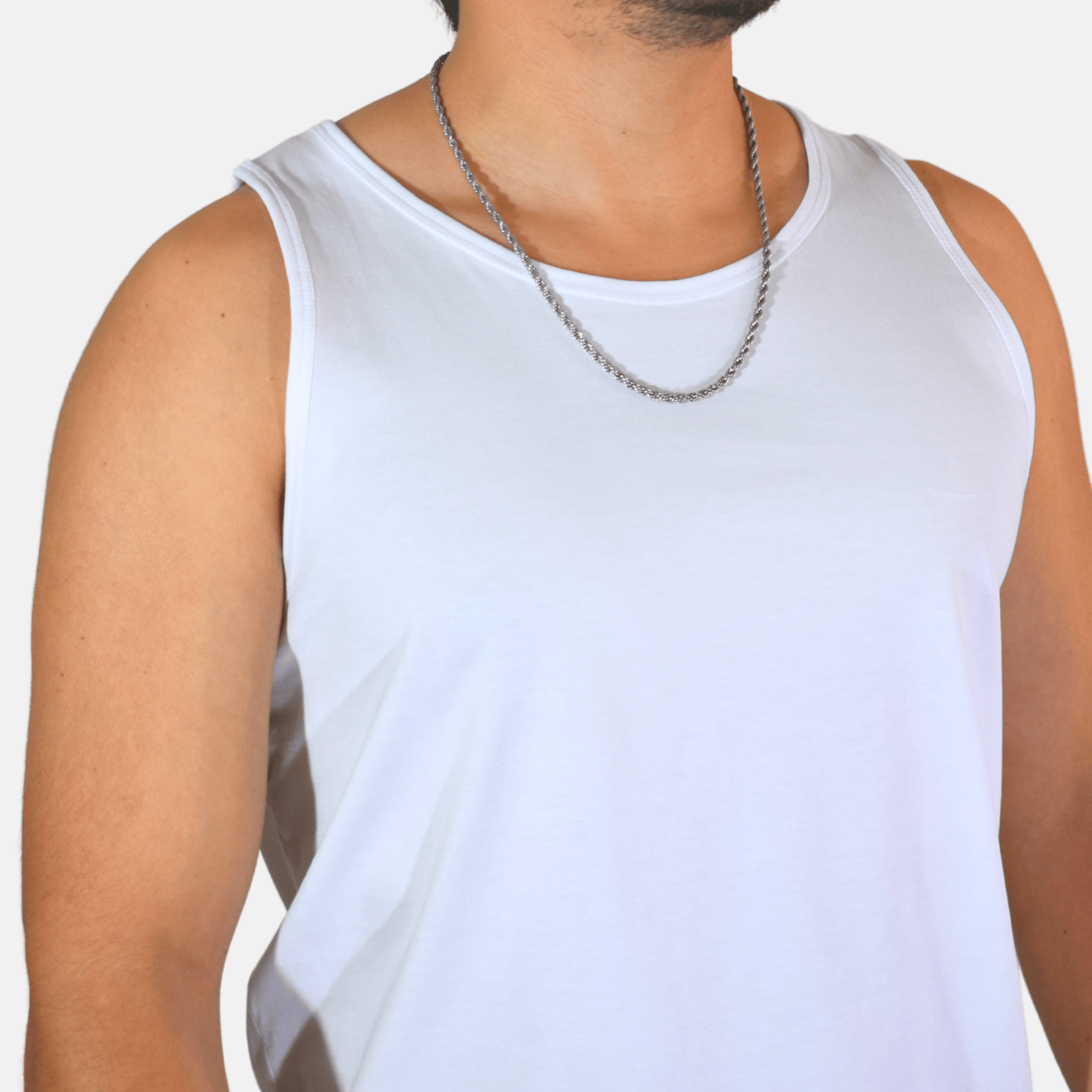 BIVIDI CLÁSICO CASUAL 100% ALGODÓN BLANCO HOMBRE YONISTERS CLOTHING - 4