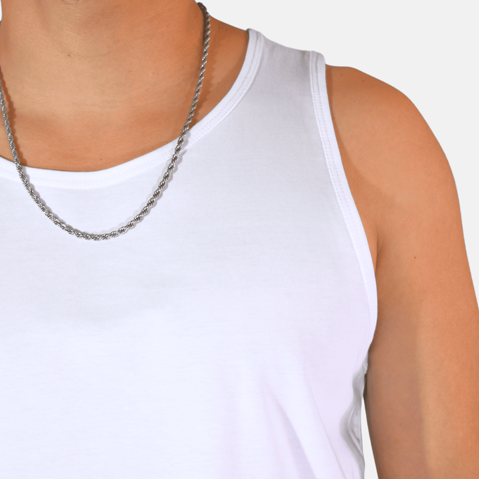 BIVIDI CLÁSICO CASUAL 100% ALGODÓN BLANCO HOMBRE YONISTERS CLOTHING - 5
