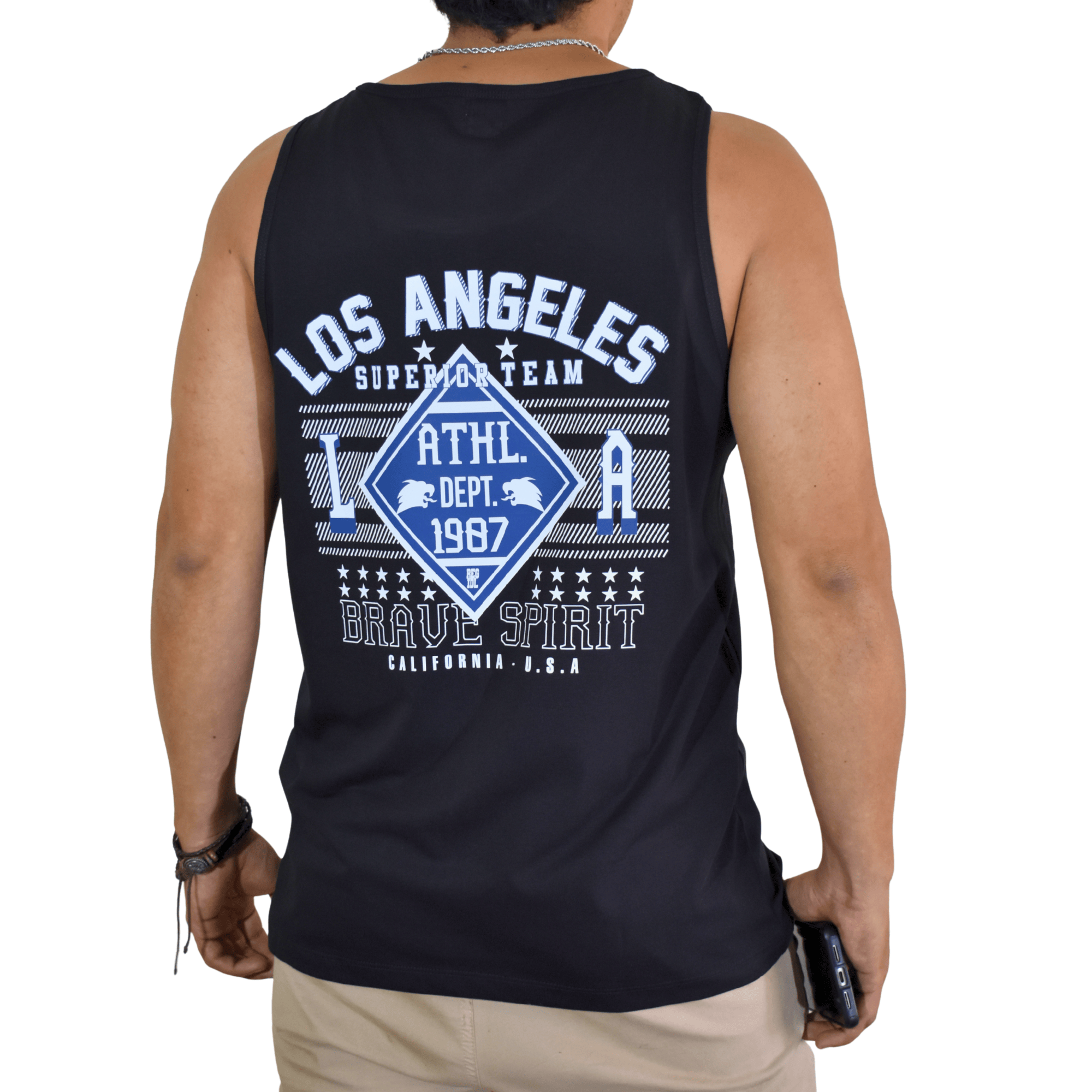 BIVIDI ALGODÓN CASUAL BÁSICO NEGRO LOS ANGELES YONISTERS CLOTHING - 4