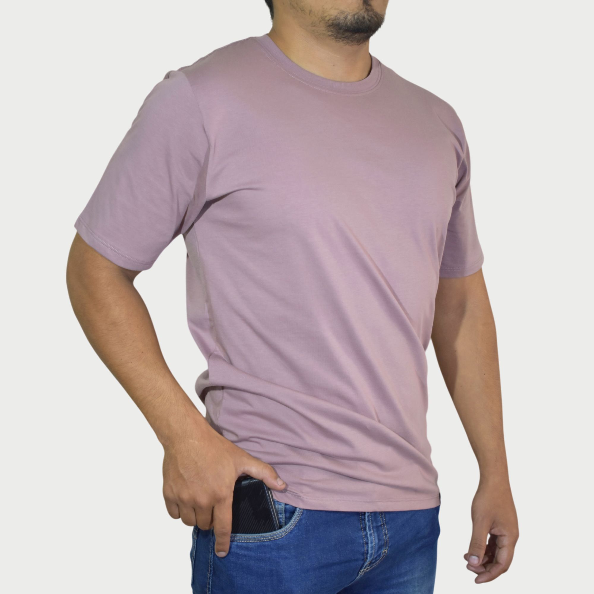 POLO HOMBRE CASUAL ALGODÓN PERUANO REGULAR FIT PALO ROSA YONISTERS CLOTHING - 2