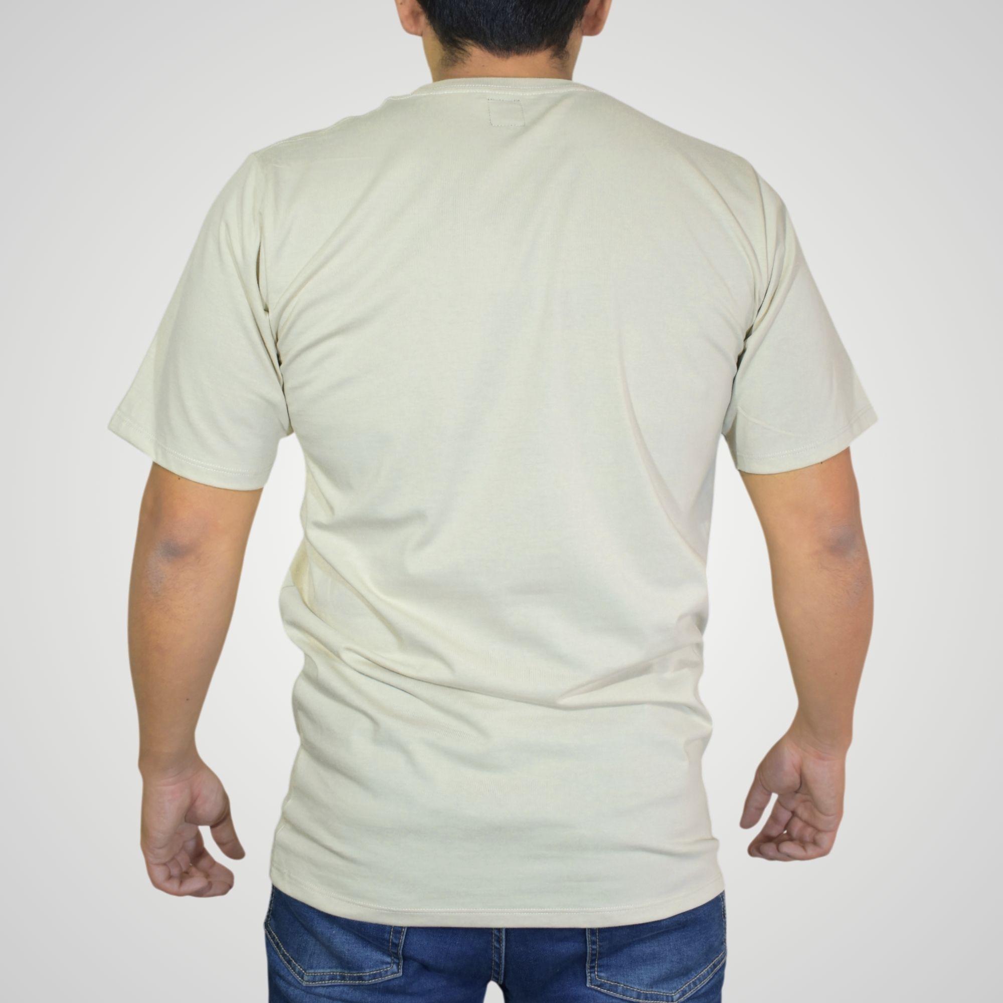 POLO HOMBRE CASUAL ALGODÓN PERUANO REGULAR FIT BEIGE YONISTERS CLOTHING - 4