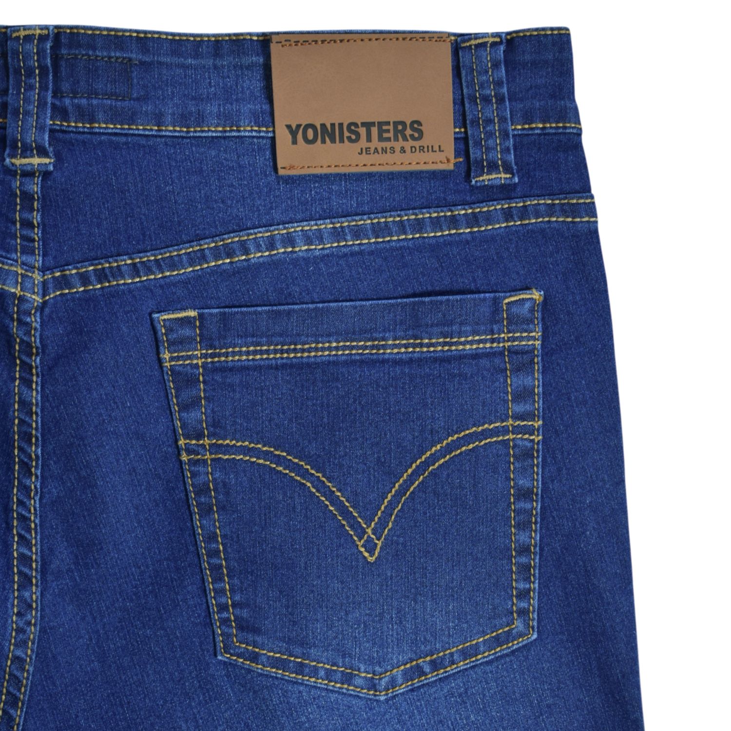 SHORT JEAN HOMBRE CASUAL DENIM AZUL YONISTERS FIT STRETCH - 5