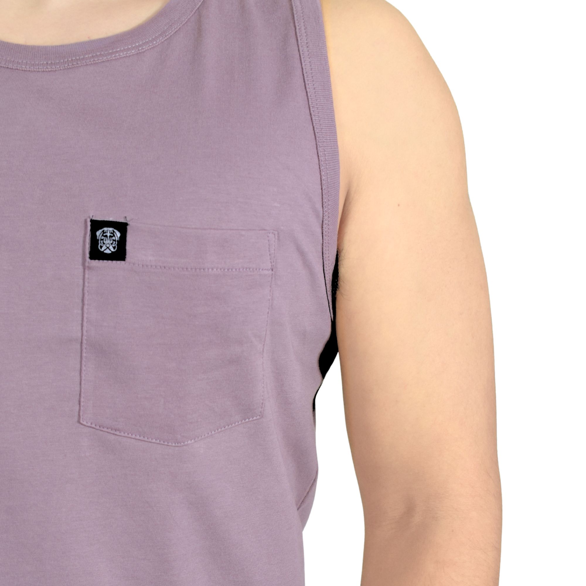 BIVIDI CON BOLSILLO HOMBRE CASUAL 100% ALGODÓN PERUANO PALO ROSA - 2