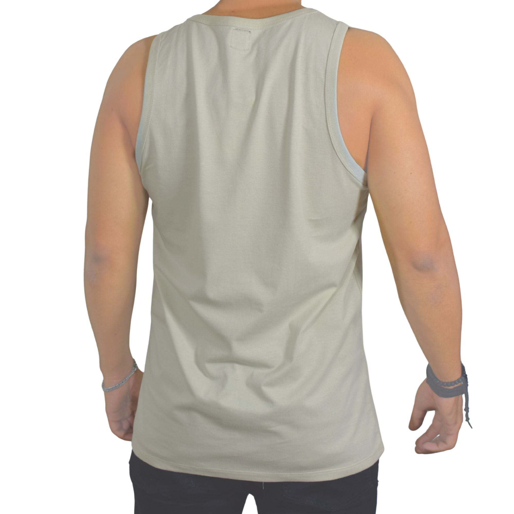 BIVIDI CON BOLSILLO HOMBRE CASUAL 100% ALGODÓN PERUANO BEIGE - 4