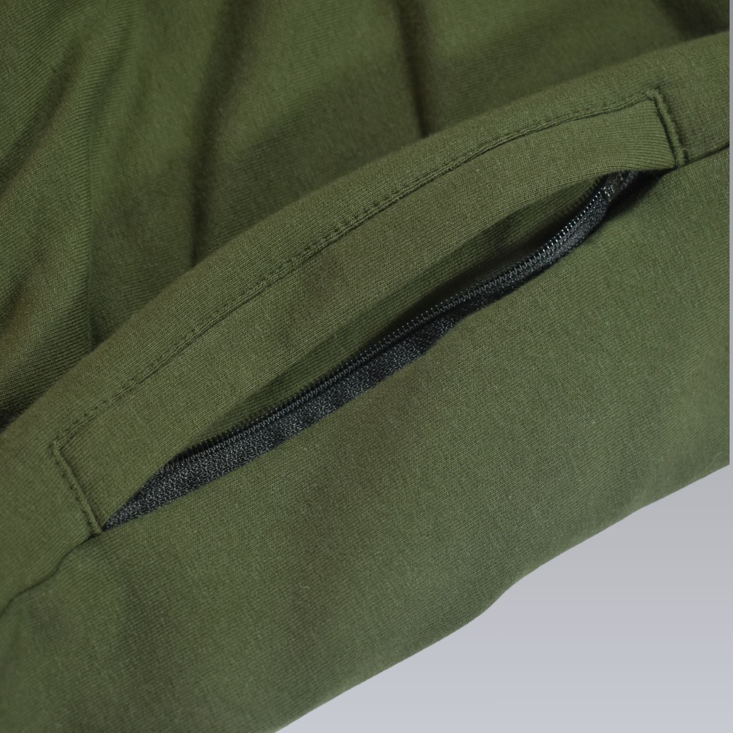 PANTALÓN BUZO DE ALGODÓN HOMBRE CASUAL YONISTERS SLIM FIT VERDE - 5