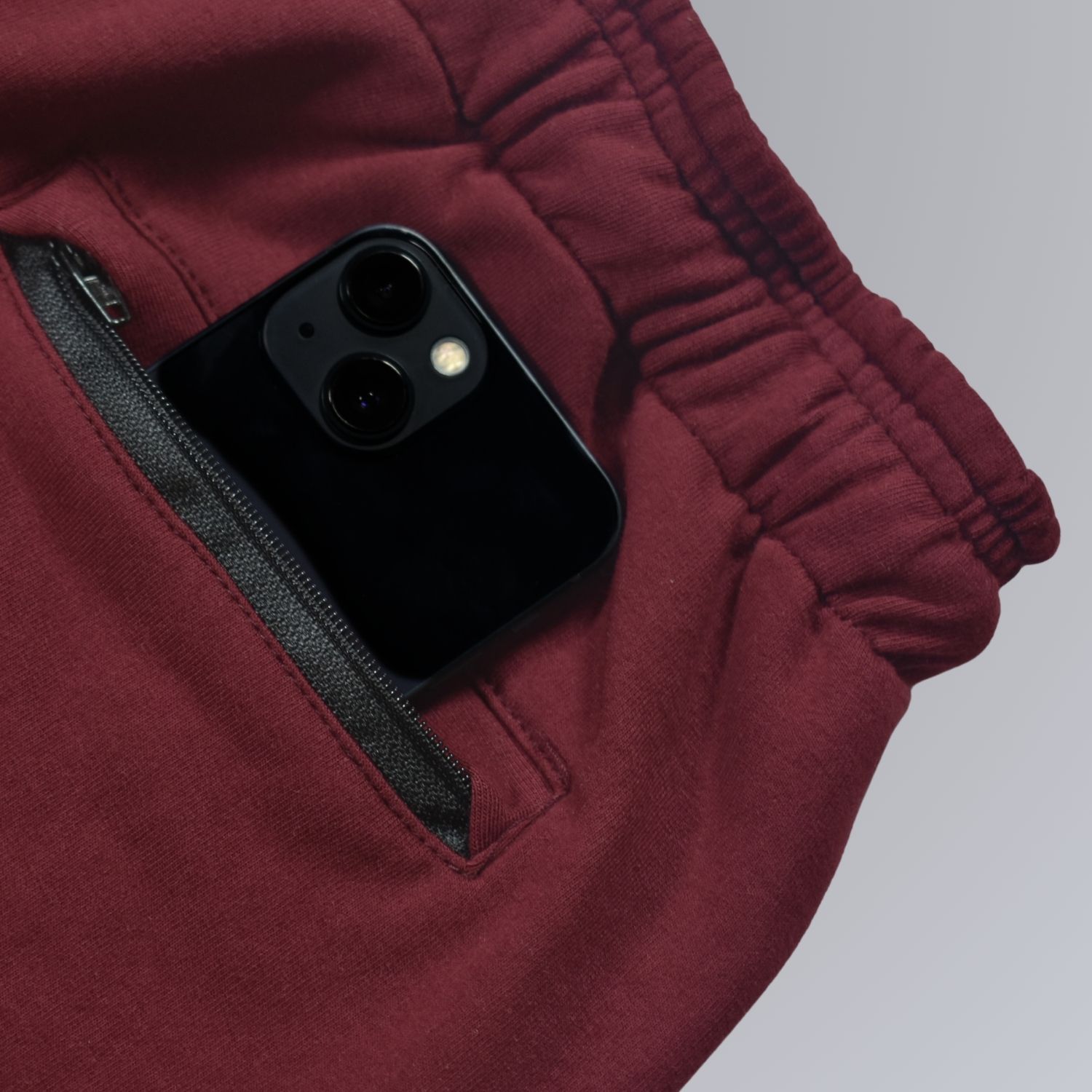 PANTALÓN BUZO DE ALGODÓN HOMBRE CASUAL YONISTERS SLIM FIT ROJO - 6