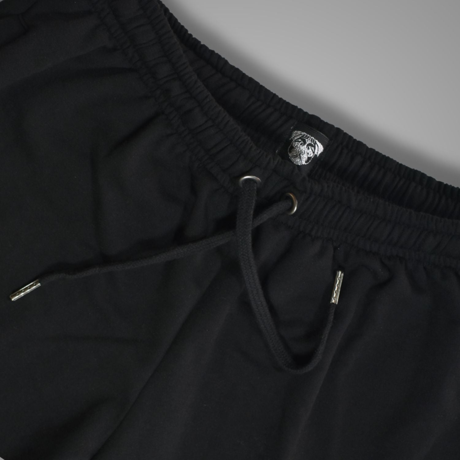 SHORT HOMBRE CASUAL DE ALGODÓN FRENCH TERRY CON CIERRE YONISTERS NEGRO - 8