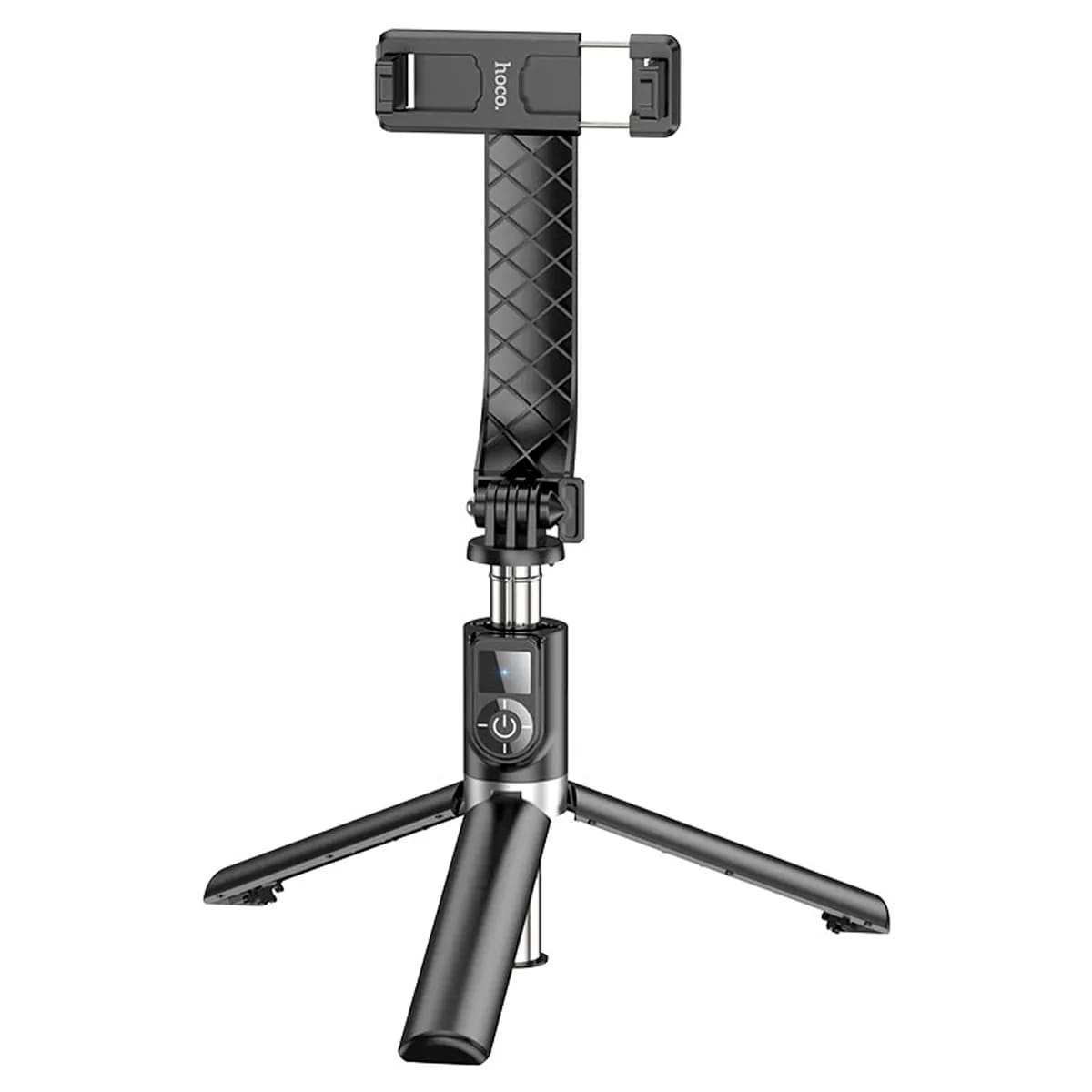 TRIPODE SELFIE STICK HOCO K20 PRIOR 98 CM CONTROL REMOTO NEGRO - 2
