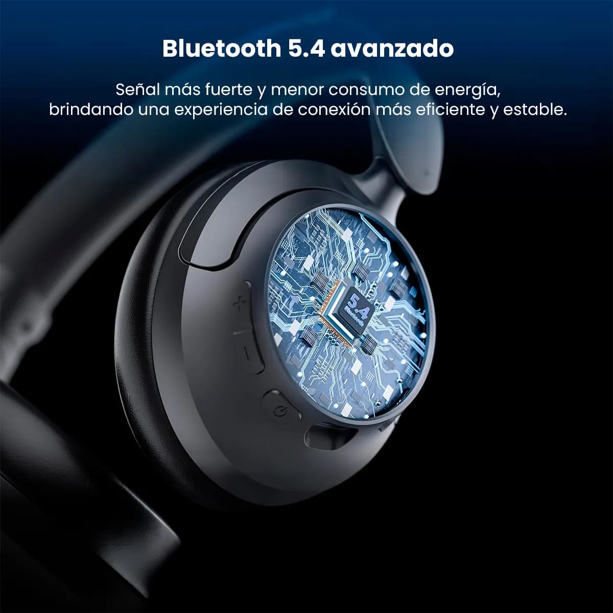 AUDIFONOS HOCO W53 OVER EAR BLUETOOTH INALAMBRICOS NEGRO - 7