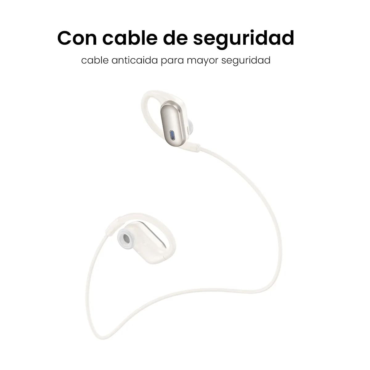 AUDIFONOS DEPORTIVOS HOCO EA7 OPEN EAR CLIP BLUETOOTH 5.3 NEGRO - 4
