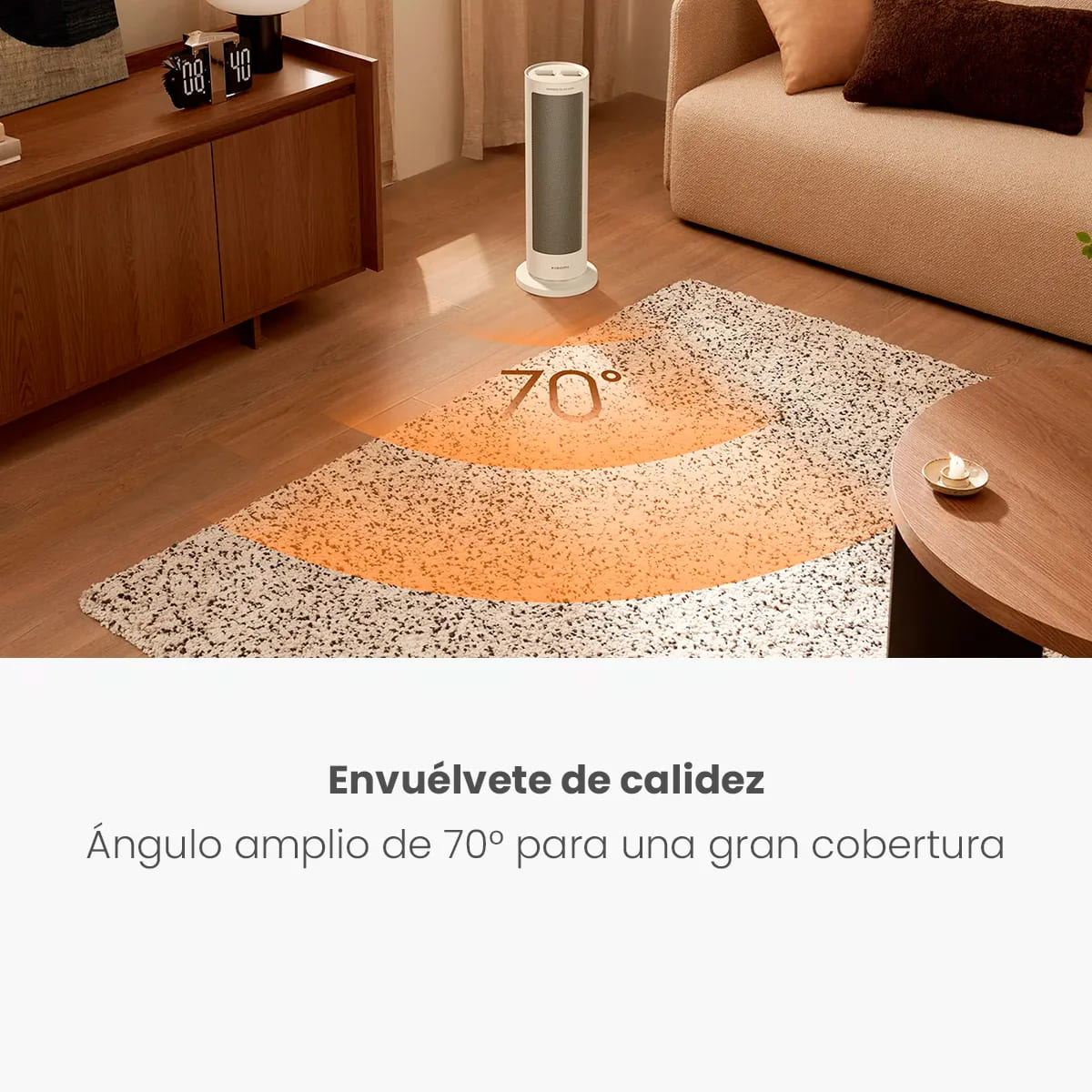 TERMOVENTILADOR CALEFACTOR DE TORRE XIAOMI FAN HEATER 2000 W - 7