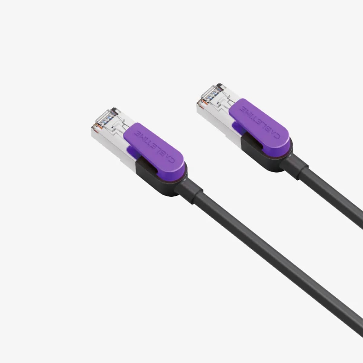 CABLE ETHERNET CAT8 CABLETIME CN80P S/STP 40 GBPS 2000MHZ 5M NEGRO - 2