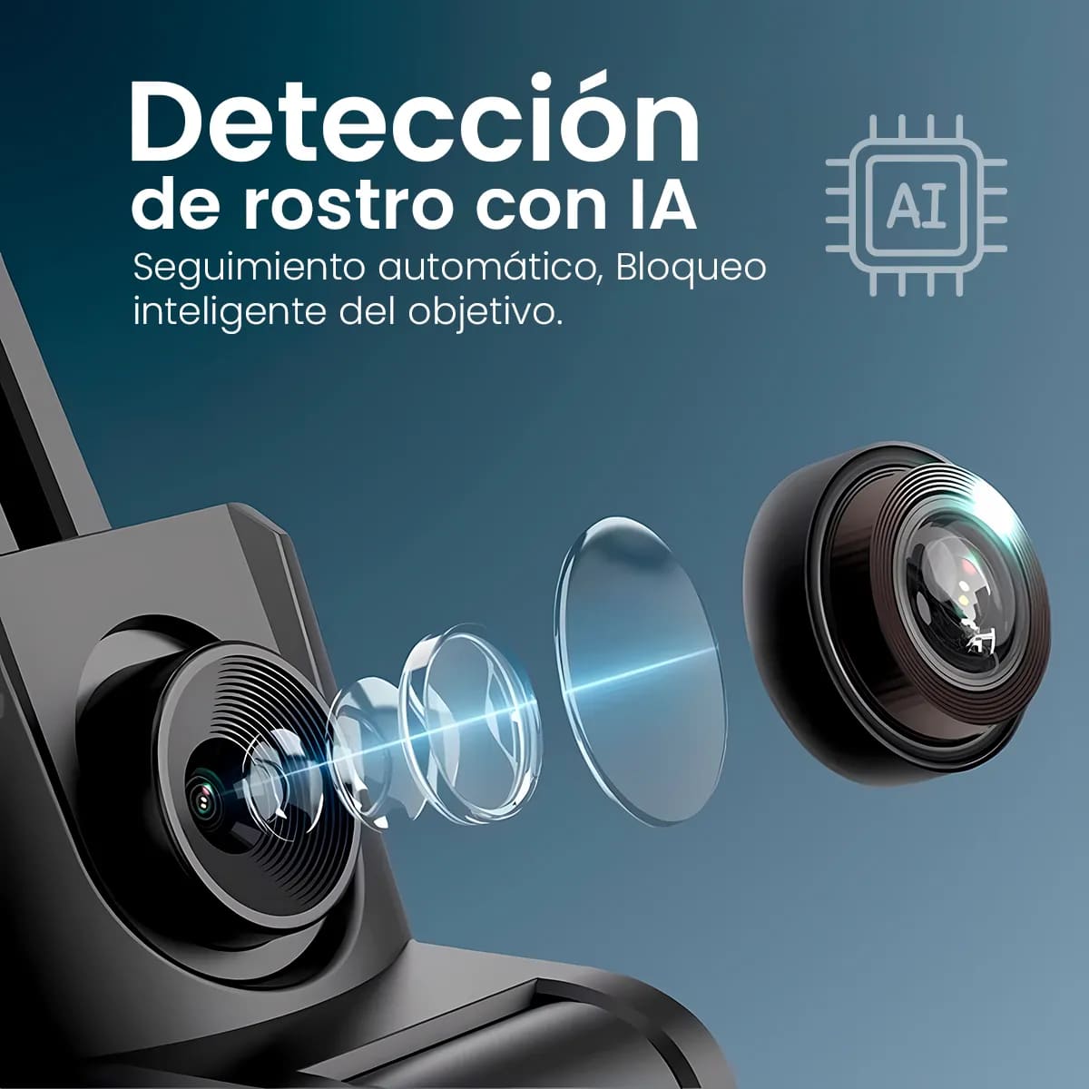 TRIPODE INTELIGENTE XO-SS28 PARA CELULAR 1.76CM CON SEGUIMIENTO FACIAL - 2