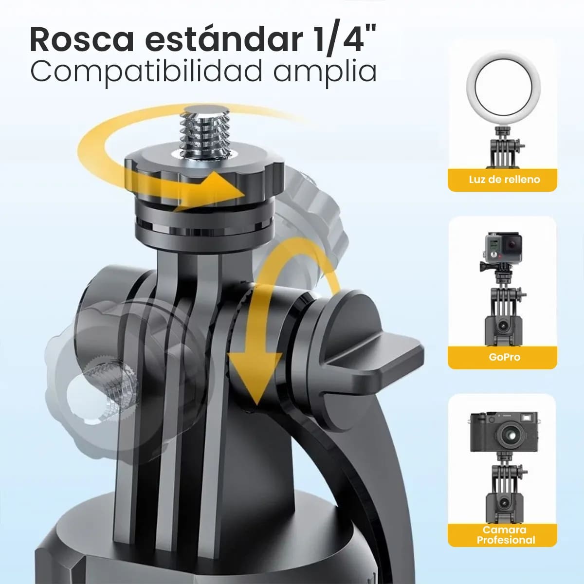 TRIPODE INTELIGENTE XO-SS28 PARA CELULAR 1.76CM CON SEGUIMIENTO FACIAL - 8