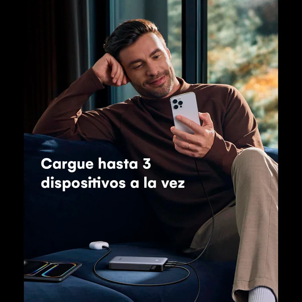 POWER BANK UGREEN PB532 20000 MAH 30W PD TIPO C PANTALLA LED - 5