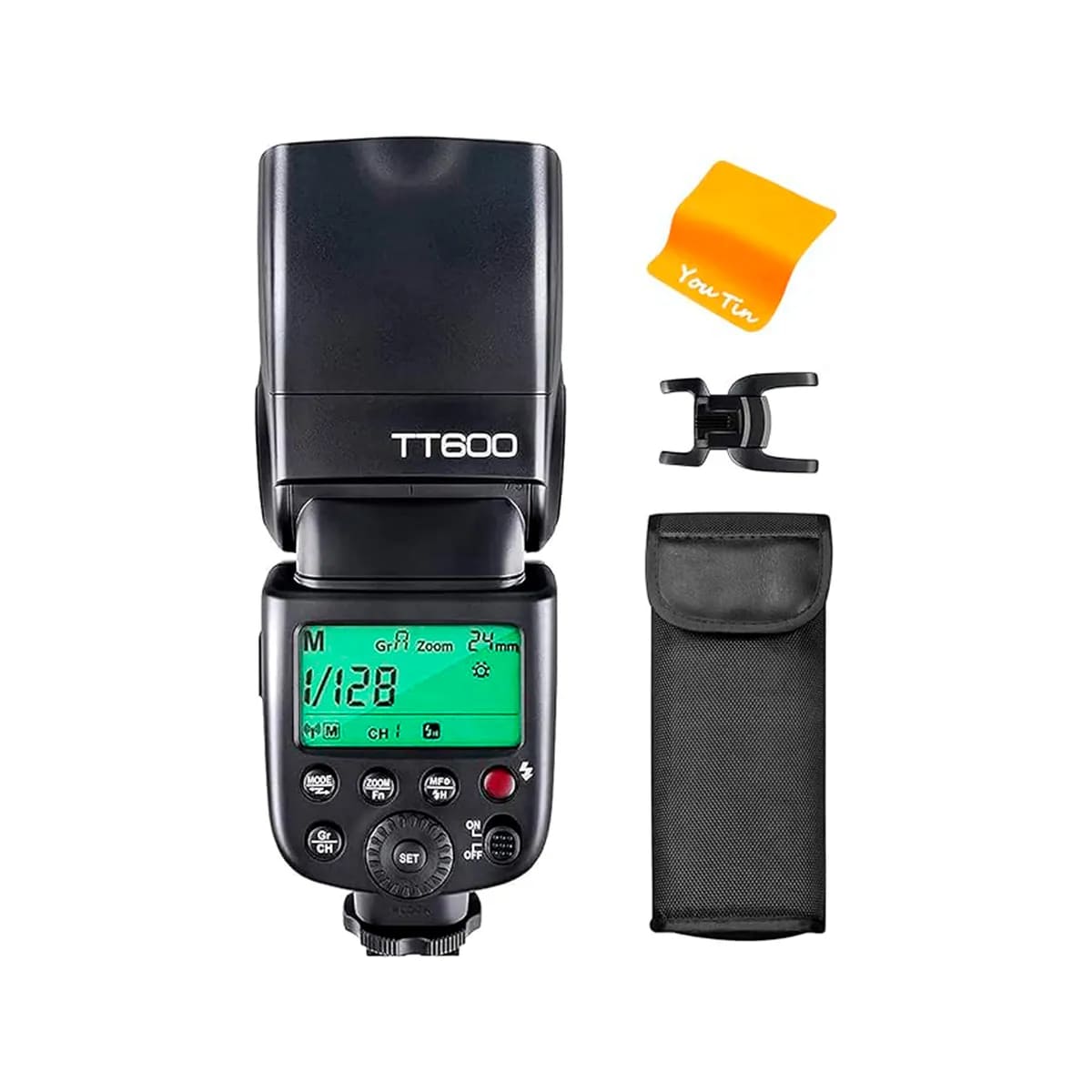 FLASH SPEEDLITE GODOX TT600 UNIVERSAL GN60 2.4G HSS 1/8000 S MAESTRO ESCLAVO - 6