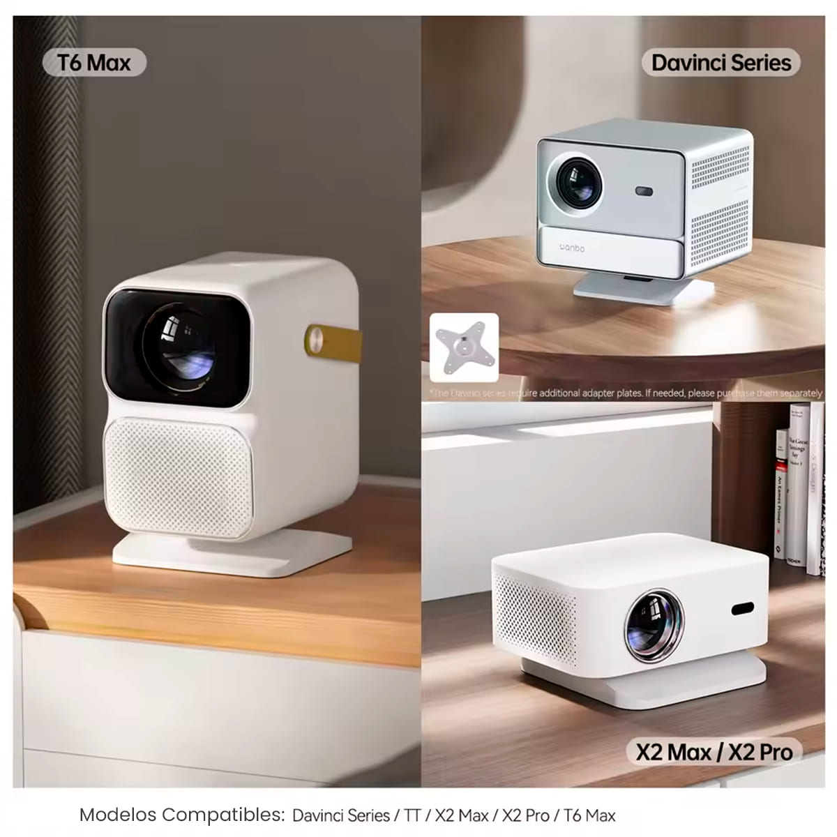 SOPORTE WANBO WBBA03 PARA PROJECTOR AJUSTABLE - 7