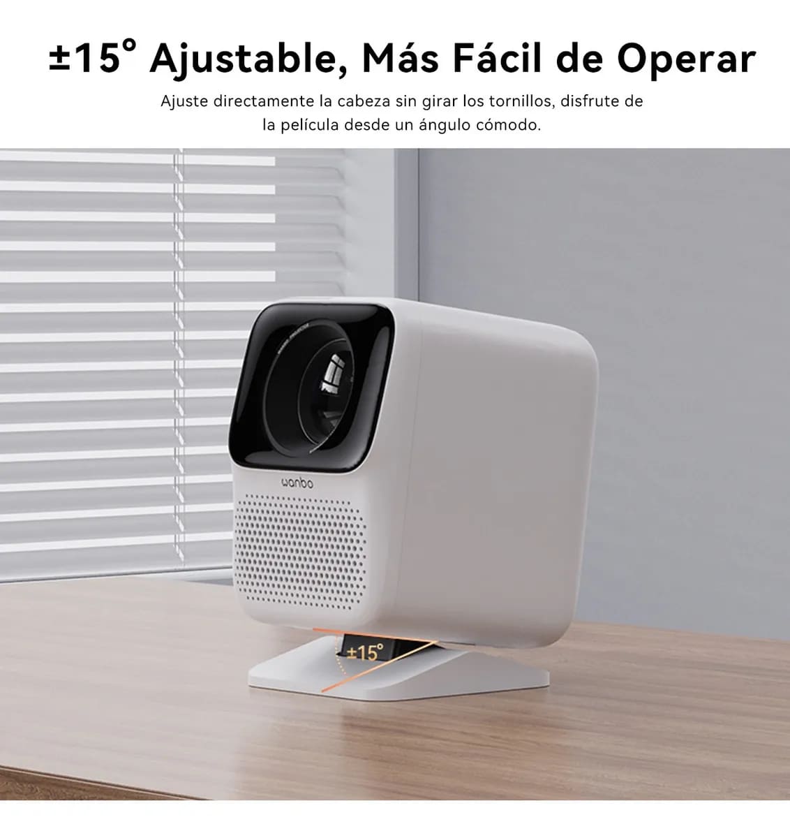 SOPORTE WANBO WBBA03 PARA PROJECTOR AJUSTABLE - 9