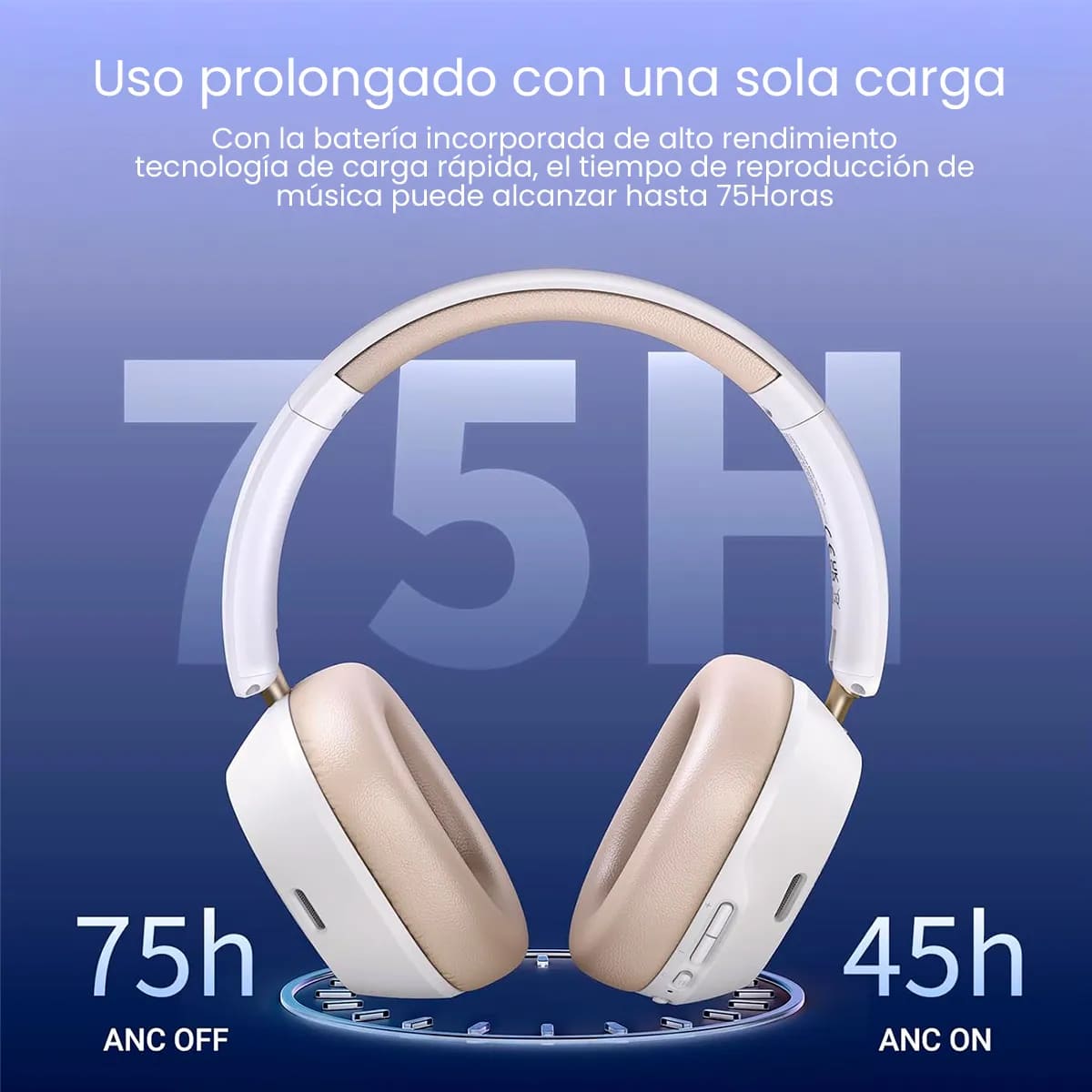 AUDÍFONOS UGREEN HITUNE MAX5C BLUETOOTH LDAC - 4