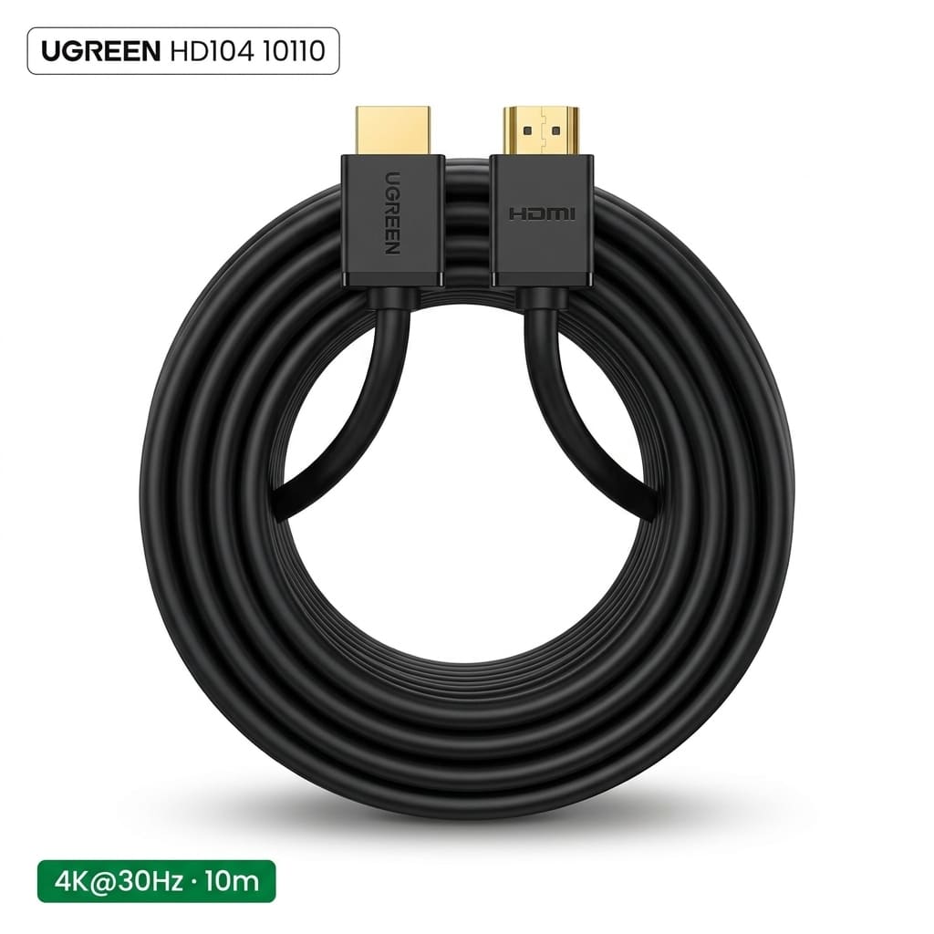 CABLE HDMI UGREEN HD104 10M 4K 18GBPS - 1