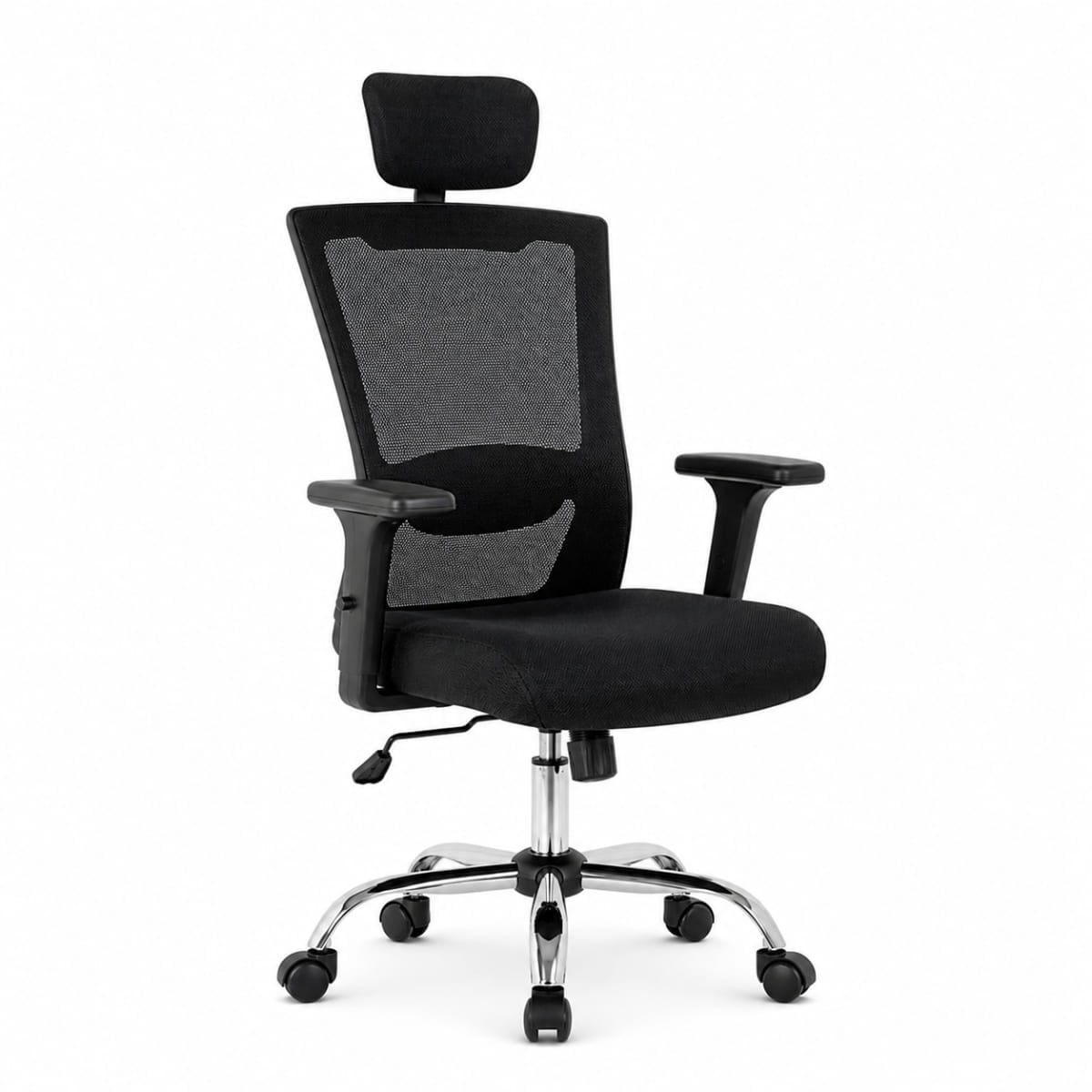 SILLA DE OFICINA ERGONOMICA HAVEN N49 BASE DE ACERO Y SOPORTE LUMBAR - 2