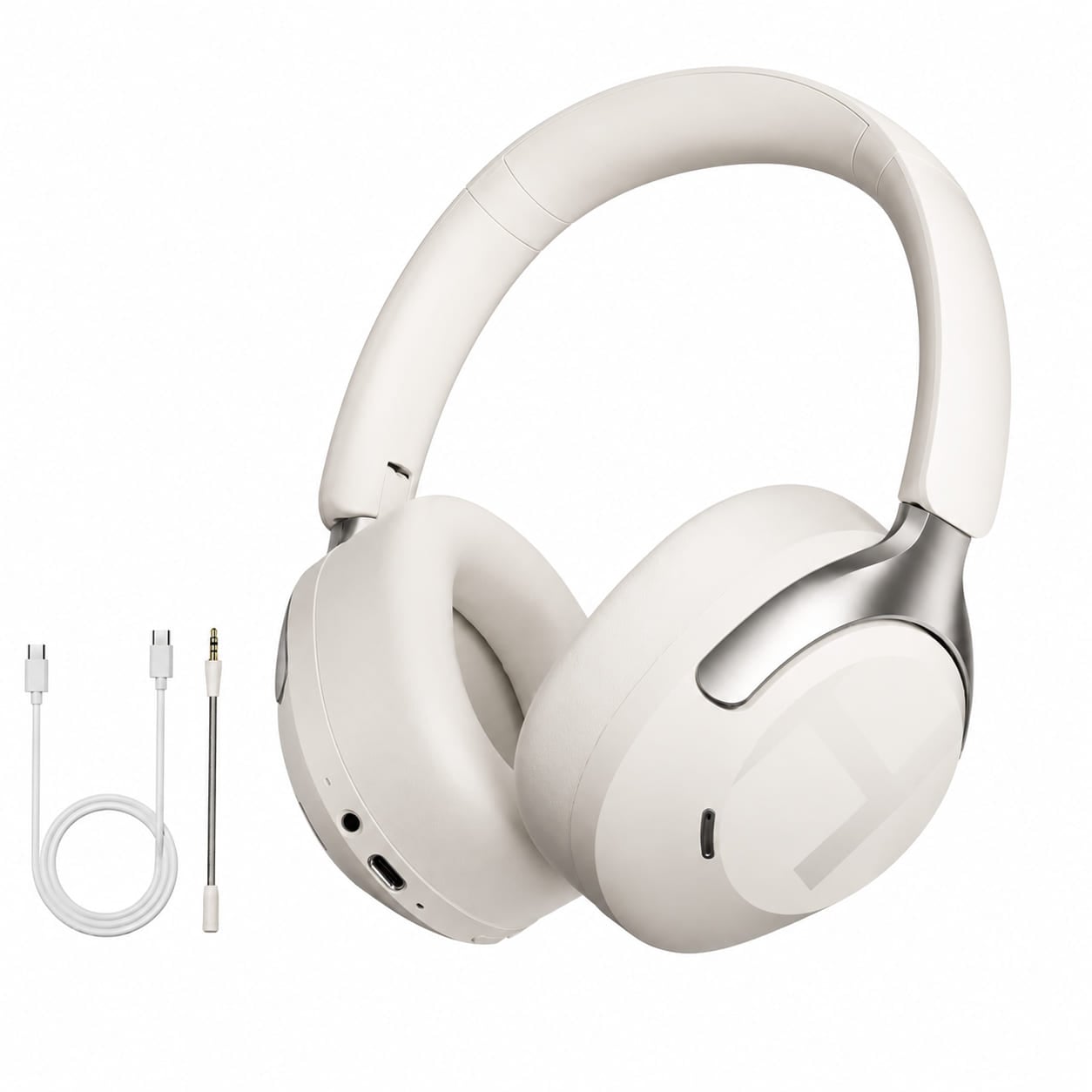 AUDIFONOS HAYLOU S40 PRO ANC 50DB BLUETOOTH 6.0 90H BLANCO - 3